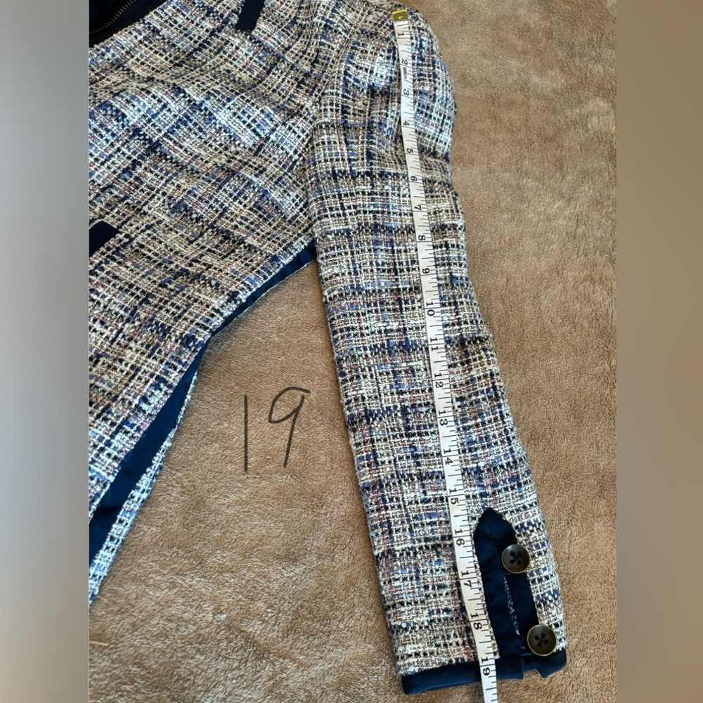 Vintage tibi Tweed Car Coat Size S - Picture 7 of 10